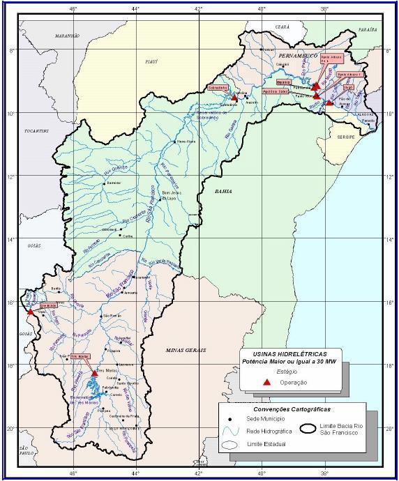 South America: Sao Francisco Reservoir Itaparica