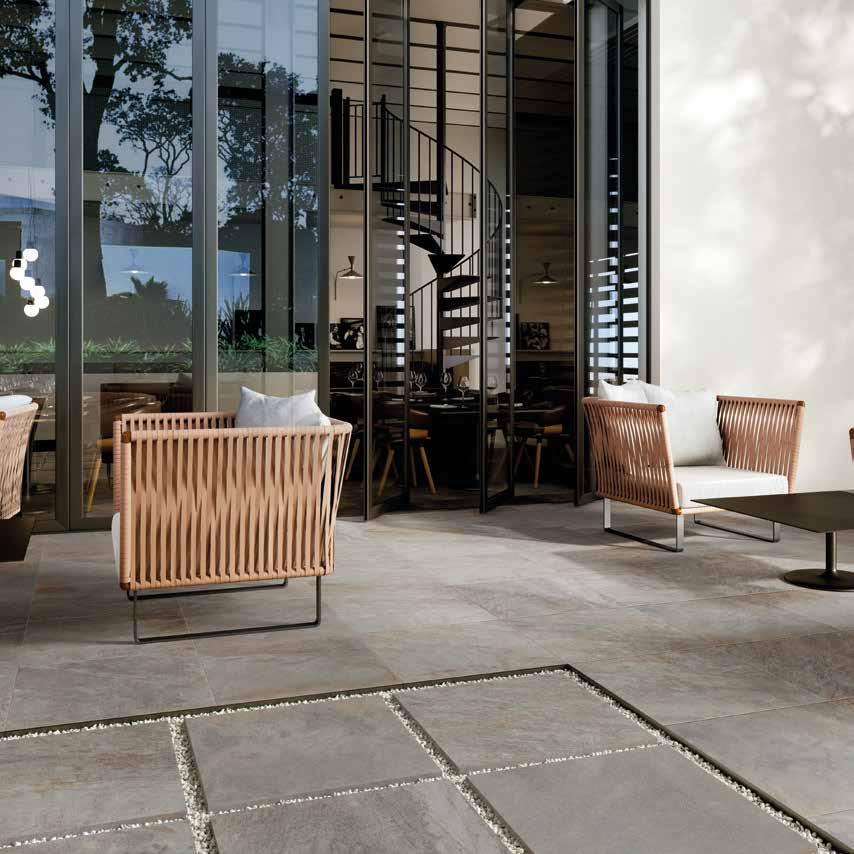 Slight tone and shade variations are inherent in porcelain tiles.
