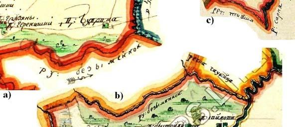 Rēzeknes apriņķa 1785. gada ģenerālmērīšanas kartē Čaušicas lejtecē redzam nosaukums Tivša.