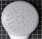 Showerheads used in the experiment 27.