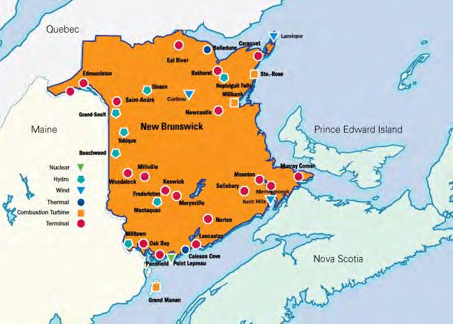 5.2. Generation Resources NB Power has a diverse portfolio of generation resources and power purchase agreements from a blend of hydro, nuclear, coal, natural gas, oil-fired thermal and combustion