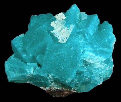 The element copper is a strong pigmenting agent and renders azurite a bright, distinctive azure blue, malachite a vivid