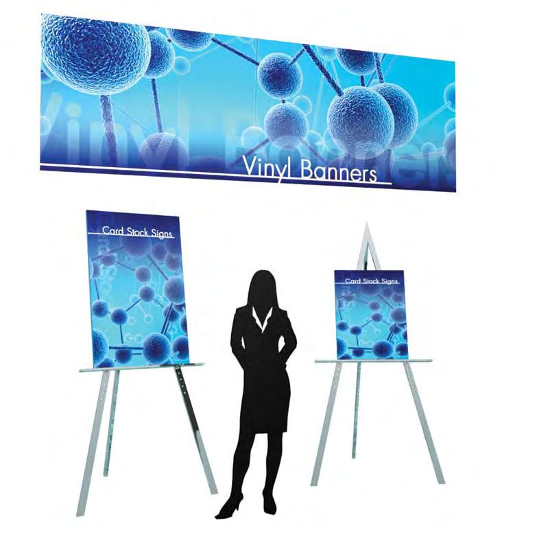 Signage and Graphics Need to announce a presentation, showcase in-booth talent, schedule or promote a new product line? Hargrove can help you with all of your graphics needs.