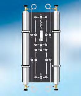 Mounting systems...... for point-of-use purifiers Low pressure (LP) mounting systems for large cartridges 3) Name Description/Scope of delivery Fittings Part no.