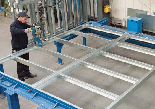 uk SureBUILD Framing System Overview BW Industries have installed a SureBUILD Framing rolling mill, housed in by a purpose built factory, to produce a range of steel framing that can be supplied in