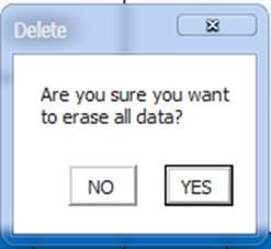 By clicking the Delete All button, the interface as shown in figure 8 will show up, showing the option for erasing the data. Figure 8.