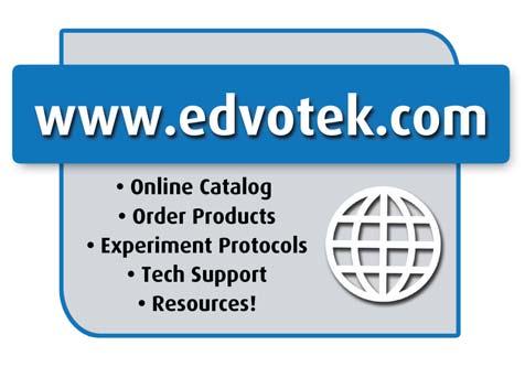 APPENDICES EXPLORING THE INFECTIOUS NATURE OF VIRUSES EDVO-Kit 209 Appendices A EDVOTEK Troubleshooting Guide Safety