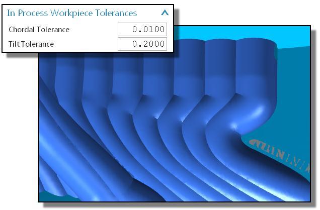 Hands-on Demonstration: Controlling Simulation Tolerances Specifying separate Chordal and Tilt Tolerance values under Manufacturing Preferences allows you to