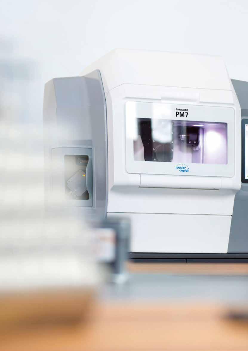 PrograMill PM7 Powerful and unrivalled PrograMill PM7 sets new industrial standards for the digital production of restorations in the dental laboratory.