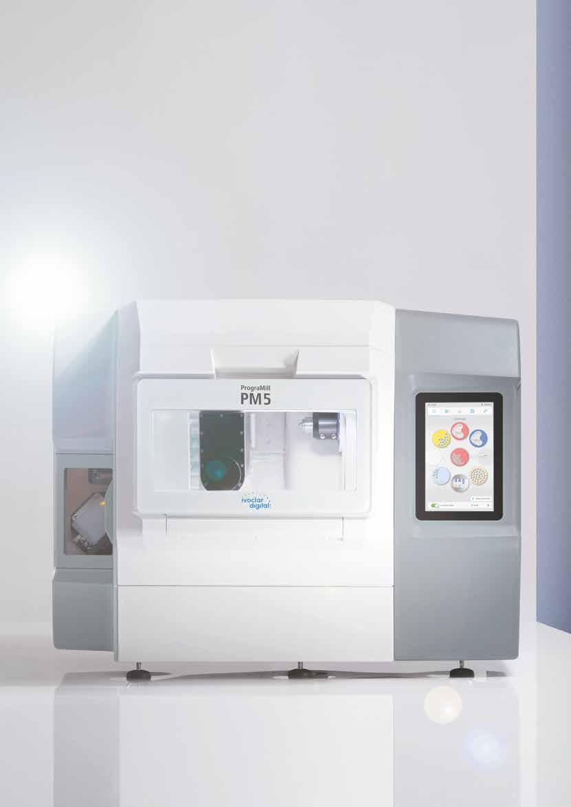 Both machines, PrograMill PM3 and PM5, deliver ideal performance for the digital dental laboratory.