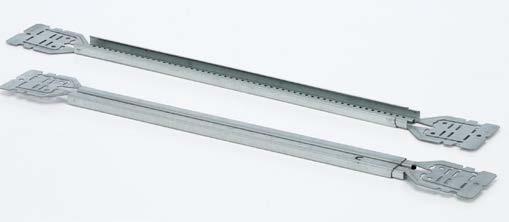 2 1 8" box depths Pre-punched screw holes provide for easy box installation Bar is marked with a scale for stud