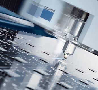 TruLaser Series 5000 Real powerhouses. These highly productive machines effortlessly process both thick and thin sheets.