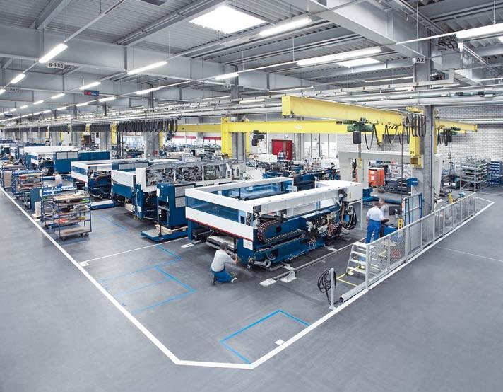 In the best hands. Quality thrives in the right environment. TRUMPF machines are renowned for their reliability and superb quality.