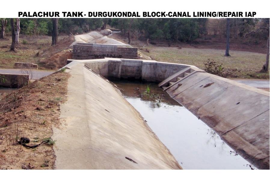 Kanker (Chhattisgarh) 5/13 4- Canal Lining/ Renovation Work, Palachur, Durgkondal,