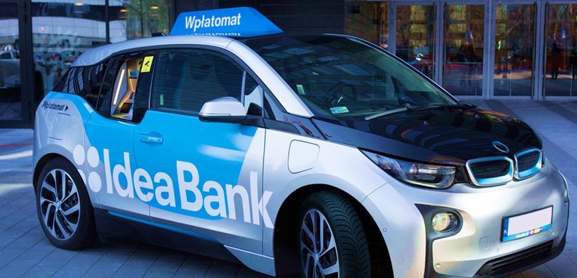 Mobile cash deposit machine - BMW i3 We played an important role in creating and implementing the mobile ATM concept. In this project, we integrated standard hardware with customized software.