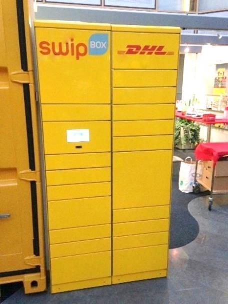 Swipbox electronic parcel lockers A project carried out together with a Danish company - SwipBox focused on developing a network of parcel lockers for posting and receiving personal parcels and