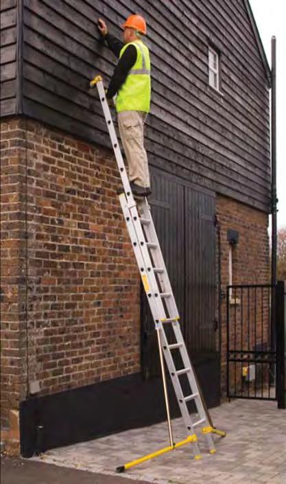 LADDERS Hazard: Ladders and stairways are another source of injuries and fatalities among construction workers.