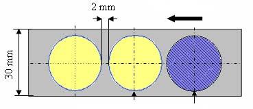 Therefore only blanking punch cutting edge is measured to quantity wear. The flank wear length and face wear length [Fig.6.