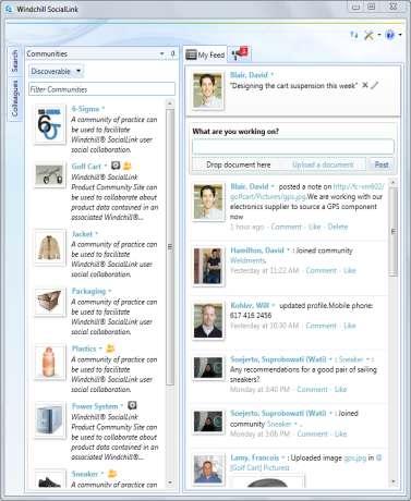 Windchill SocialLink is Now Available My Notifications Windchill SocialLink brings to life Social Product Development