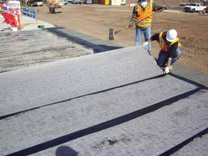 TIME-TESTED TECHNOLOGY Waterproofing systems featuring HOT RUBBERIZED ASPHALT technology such as those utilized in
