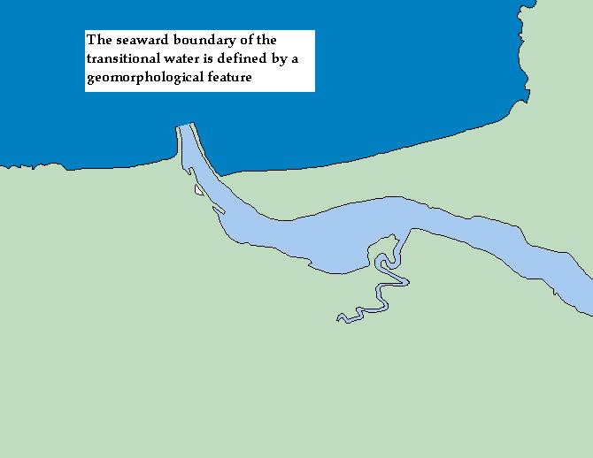 Physiographic features 2.3.14. Where morphological boundaries lie close to enclosing geographic features such as headlands and islands, such features may be used to define the boundary.