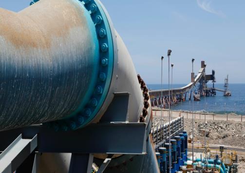 Antofagasta has been a pioneer in innovation Centinela sea water pipeline