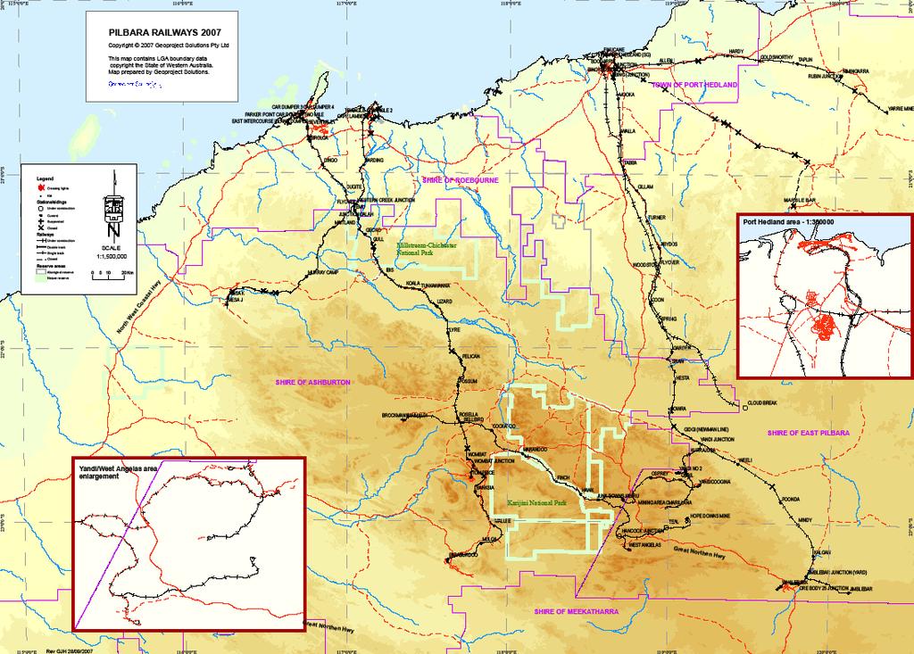5 Case Study 2:Pilbara iron ore railways Developed in 1970s as