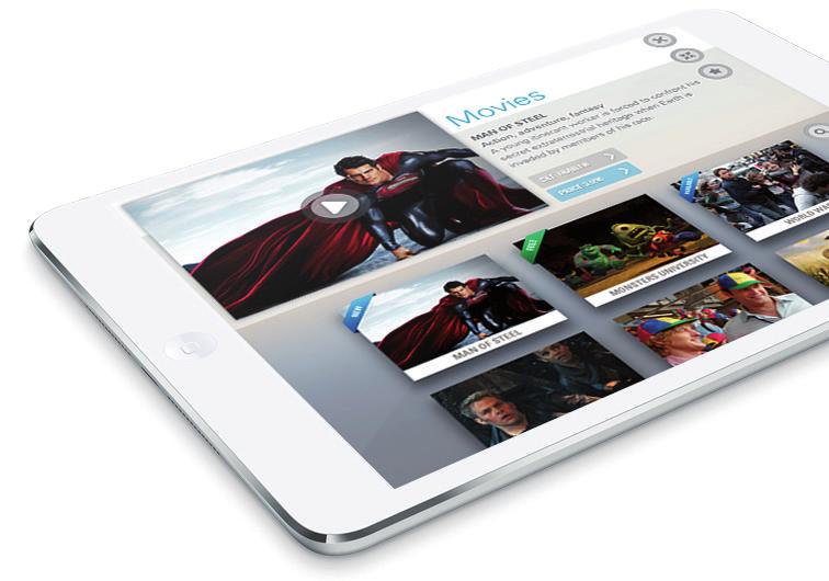 UGO, unlimited wireless freedom user-friendly design HD quality movies Watching films in