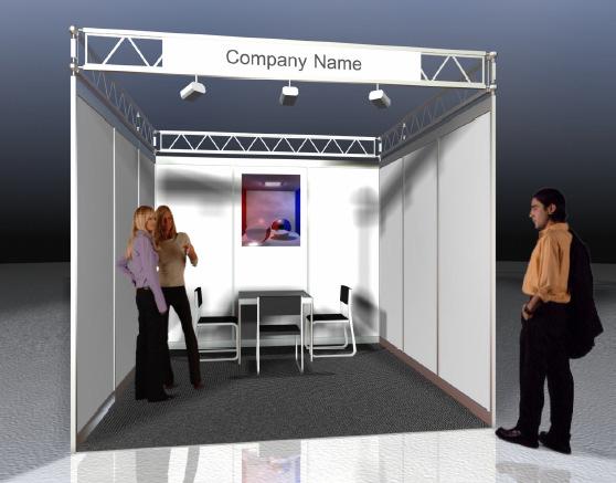 BOOTHS AND RATES At the Mainfloor ETH, standardised booths will be set up by a professional exhibition builder.