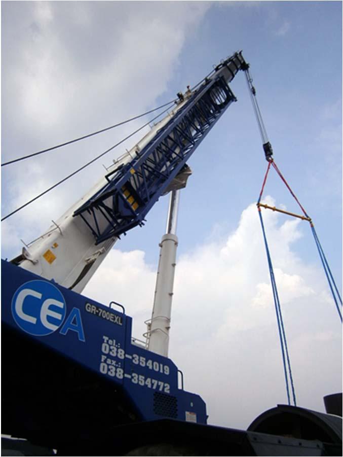Our Fleet & Equipment CEA provides an expanding fleet of heavy lift and mechanical handling equipment which is at your disposal as part of your turnkey package.