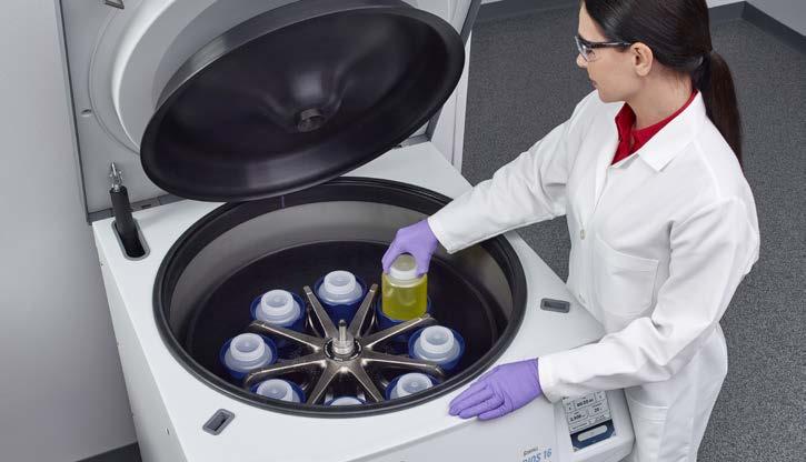 Thermo Scientific Sorvall BIOS 16 Centrifuge Centrifuge Specifications Specifications Maximum Capacity Maximum Speed Maximum RCF Drive System Imbalance Tolerance Accumulated Centrifugal Effect (ACE)