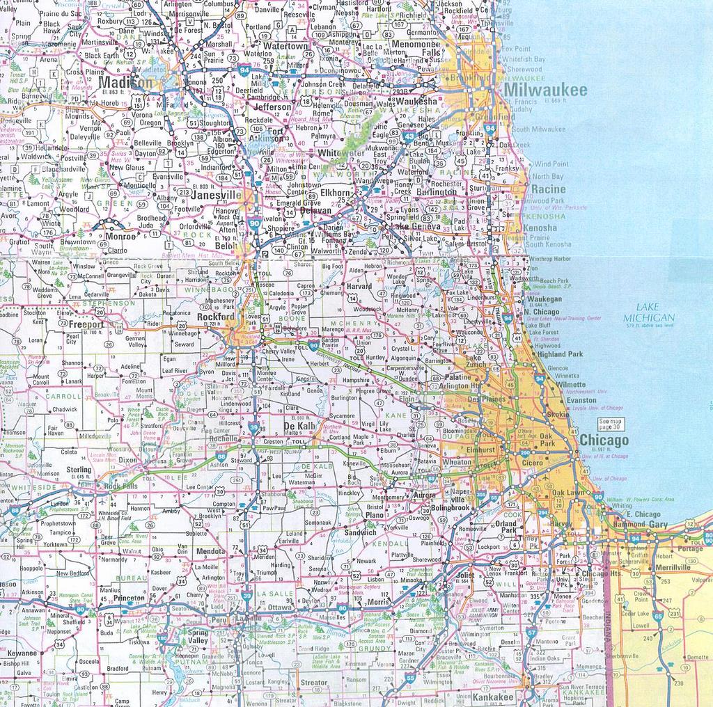 Madison 80 miles 50 miles Milwaukee CENTRALLY LOCATED The study area is equidistant and within a reasonable drive from three major regional population centers (Chicago, Milwaukee and Madison)