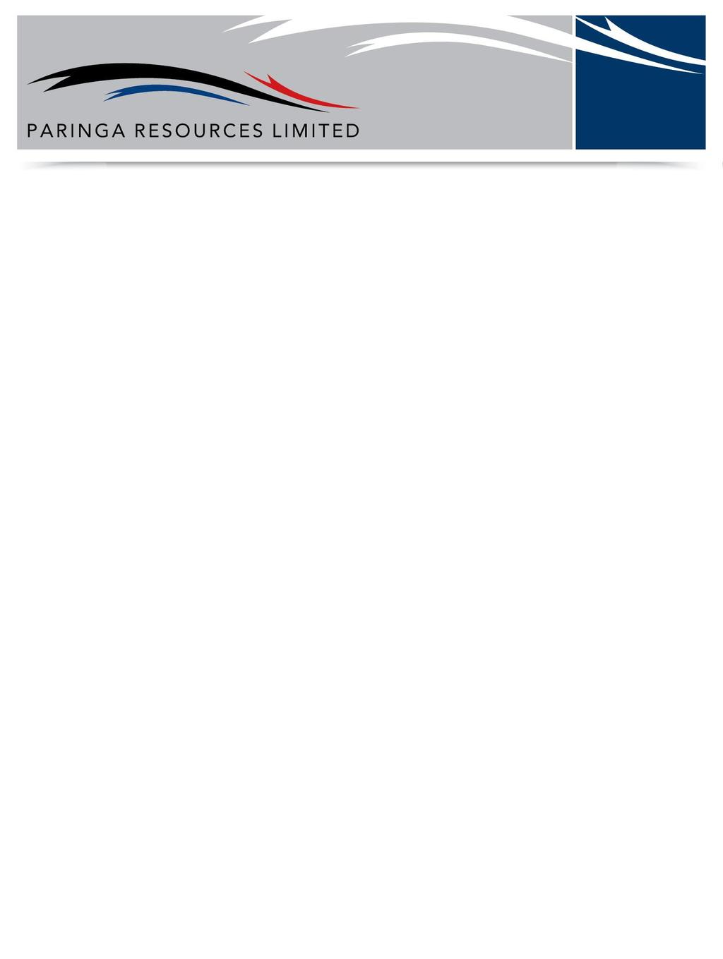 19 October 2015 PARINGA CONTRACTS FUTURE COAL SALES TOTALING US$220 MILLION WITH A MAJOR UTILITY HIGHLIGHTS: Paringa has executed its cornerstone coal sales agreement with LG&E and KU, two of the