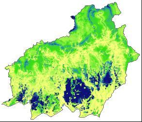 Ecosystem services in Central Kalimantan Orangutan habitat Modelled using Statistical models (Maxent) Carbon sequestration High