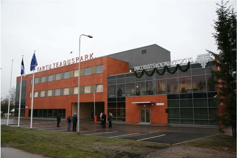 3. MATERJAL JA METOODIKA 3.1 ÜLEVAADE UURIMISOBJEKTIKS OLEVAST HOONEST Uurimisobjektiks on Tartu Teaduspargi inkubatsioonikeskus, mis on rekonstrueeritud 2006. aastal.