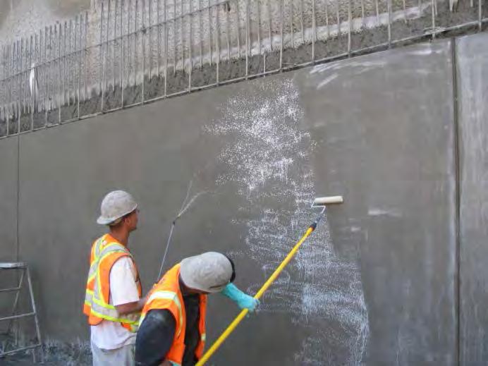 Curing It is very important to cure the shotcrete in order to maximize strength and minimize cracking. 1. Cure shotcrete/concrete as per ACI 308R Guide to Curing Concrete 2.