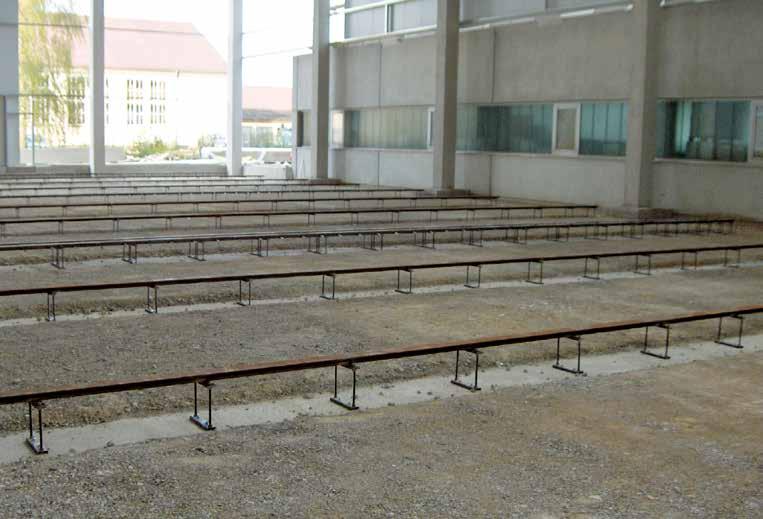 RAIL DESIGN RAIL DESIGN Modern innovative rail construction Quality characteristics Shape and quality of the rail system for mobile racking systems are the