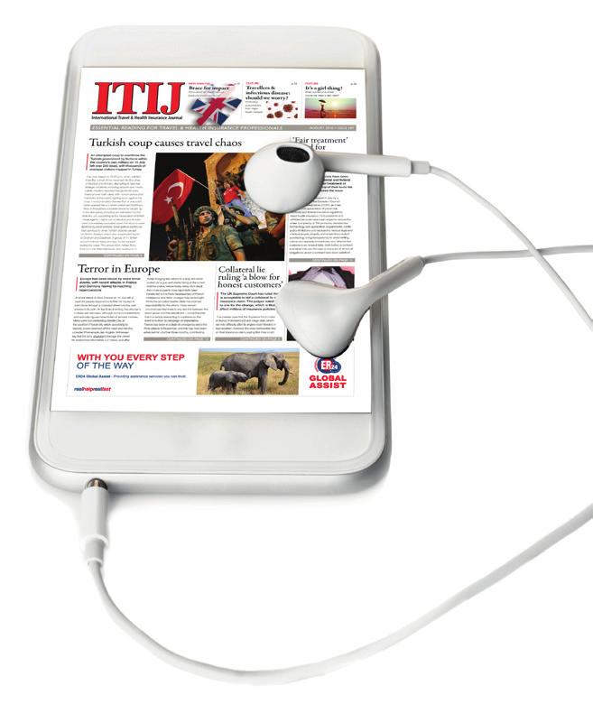 Each issue is stored in the app, too, so readers have access to back issues at any time. The ITIJ App is also interactive, containing enhanced content, including videos.