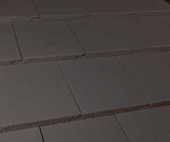Our designer ceramic tiles are a unique alternative to a metal roof.