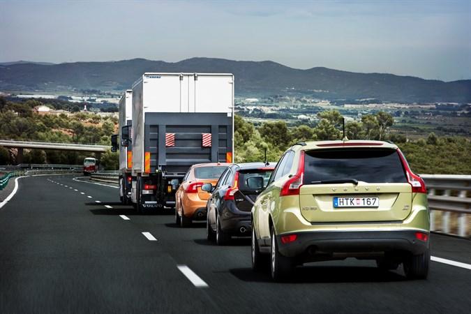 Figure 1.9 Volvo Road Train Premier Source: Volvocars Global Newsroom Truck Driver and Workforce Shortages The American Trucking Association estimated a nationwide shortfall of 35,000 drivers in 2014.