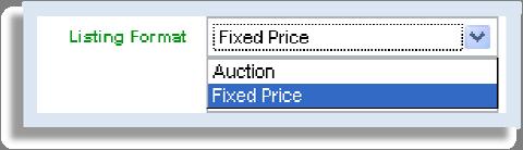 ebay Store Category If you have an ebay Store subscription, you can list categories for your fixed price items that will be displayed in your ebay listings.