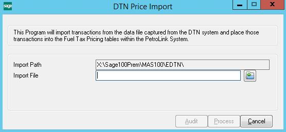 This interface includes FTP capability to automatically check for price changes every 15 minutes.