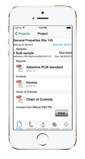 EMLab P&K Mobile App Access your lab results: Easier. Faster. Anywhere you are.