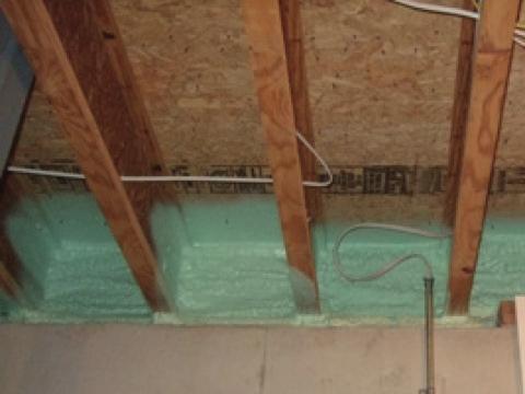 SPF is often used by builders of new homes and weatherization contractors in existing homes at the framing-foundation area, and is often regarded as an especially cost-effective and reliable means to