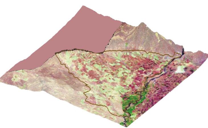 The data were organized using Geographic Information System (GIS) wherein separate GIS layers for water table, elevation, soil layers, depth to bed rock, aquifer basement, land use/land cover etc.