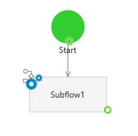2. Add a Sub Workflow to this workflow, and select the CRMfx Sequence Workflow as its source.