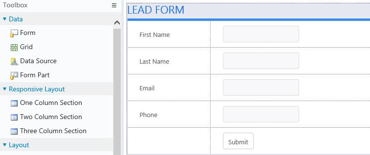 name Last name Email Phone Add Lead Form to Workflow