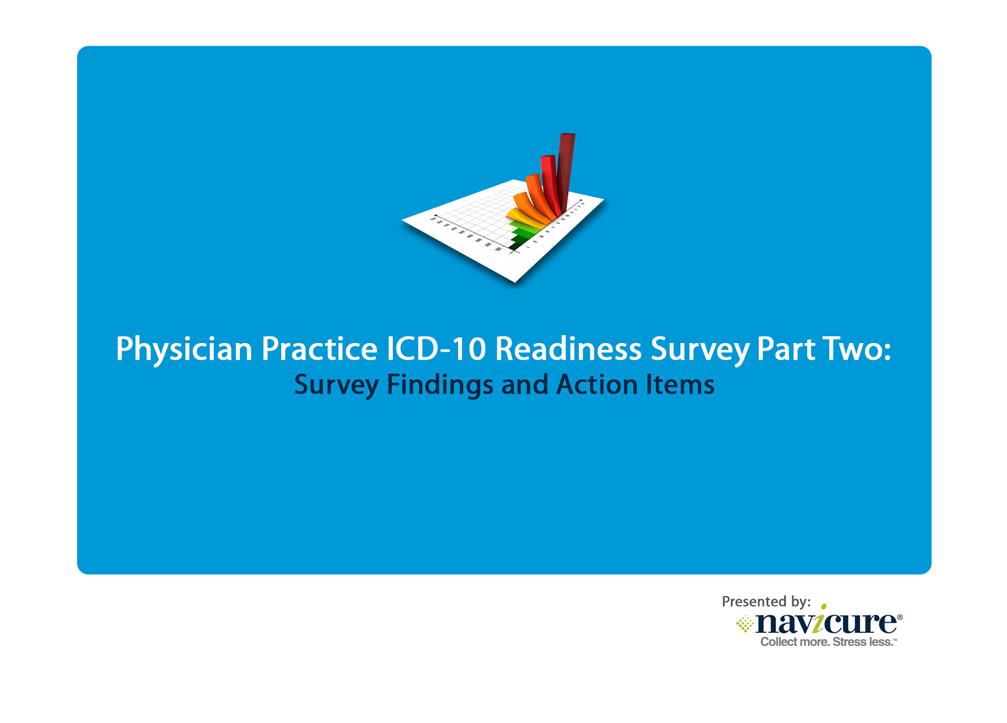 Physician Practice ICD-10 Readiness Survey: Seven