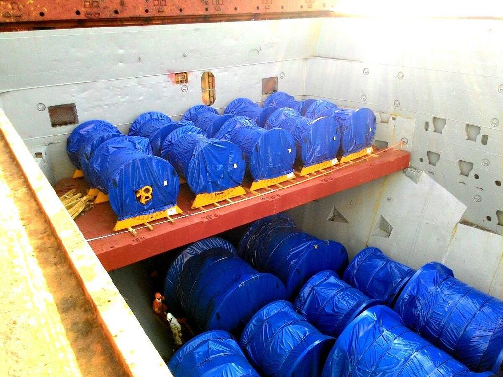 Kiswire Reels from Ex Tg Langsat/Pasir Gudang to various places around the Globe.