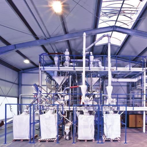 PET processing from Bühler.